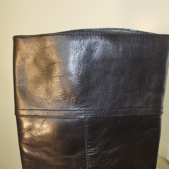 Coach Micha Riding Boots in Black - Picture 15 of 16